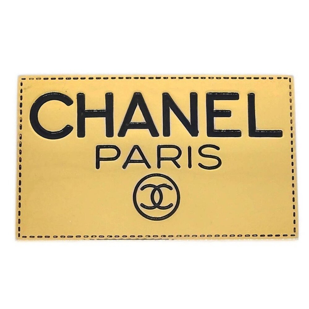 Chanel Brooch Pin Gold 185890